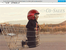 Tablet Screenshot of co-sales.com